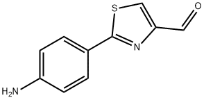 2-(4-AMINO-PHENYL)-THIAZOLE-4-CARBALDEHYDE Struktur