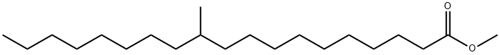 11-Methylnonadecanoic acid methyl ester Struktur