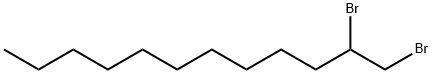 1,2-DIBROMODODECANE Struktur