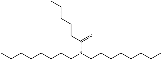 N,N-Dioctylhexanamide Struktur