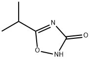 5-(1-METHYLETHYL)-1,2,4-OXADIAZOL-3(2H)-ONE Struktur