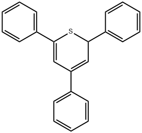 2,4,6-Triphenyl-2H-thiopyran Struktur