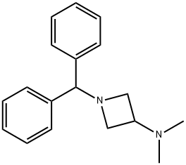 (1-BENZHYDRYLAZETIDIN-3-YL)DIMETHYLAMINE Struktur