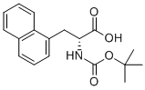 (S)-N-Boc-1-Naphthylalanine Structure