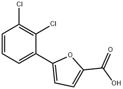 5-(2,3-DICHLOROPHENYL)-2-FUROIC ACID Struktur