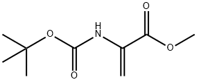 2-TERT-BUTOXYCARBONYLAMINO-ACRYLIC ACID METHYL ESTER Struktur