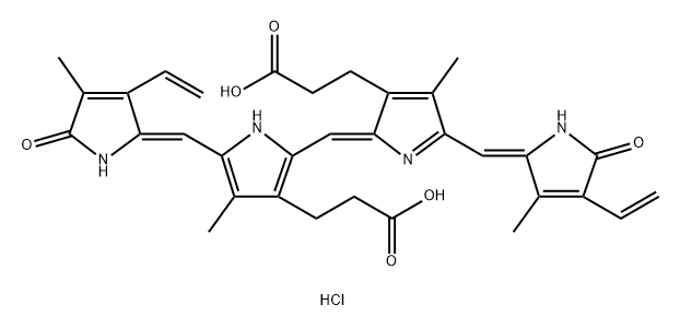 BILIVERDIN DIHYDROCHLORIDE Struktur