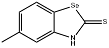 2-Mercappto-5-methyl benzoselenazole Struktur