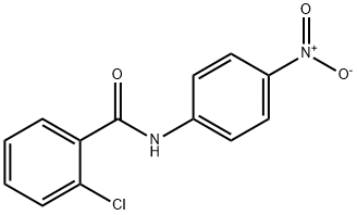 2-Chloro-N-(4-nitrophenyl)benzamide Struktur