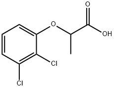 2-(2,3-DICHLOROPHENOXY)PROPANOIC ACID Struktur