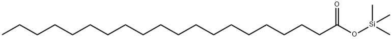 Icosanoic acid trimethylsilyl ester Struktur