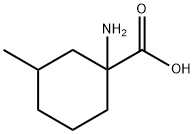 1-AMINO-3-METHYLCYCLOHEXANECARBOXYLIC ACID Struktur