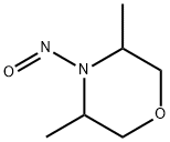 3,5-Dimethyl-4-nitrosomorpholine Struktur