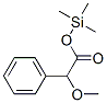 2-Methoxy-2-phenylacetic acid trimethylsilyl ester Struktur