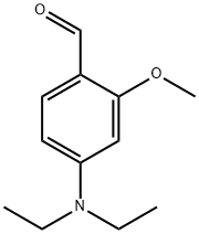 4-DIETHYLAMINO-2-METHOXY-BENZALDEHYDE Struktur