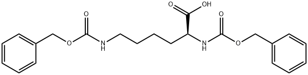 Z-DL-LYS(Z)-OH Struktur