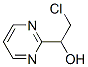 2-Pyrimidinemethanol, -alpha--(chloromethyl)- (9CI) Struktur