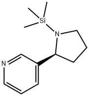 3-[(2S)-1-Trimethylsilyl-2-pyrrolidinyl]pyridine Struktur