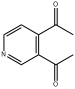 Ethanone, 1,1-(3,4-pyridinediyl)bis- (9CI) Struktur