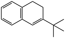 3-(1,1-Dimethylethyl)-1,2-dihydronaphthalene Struktur