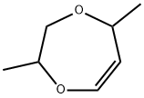 2,3-Dihydro-2,5-dimethyl-5H-1,4-dioxepin Struktur