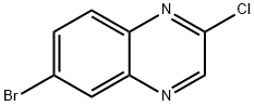 6-bromo-2-chloroquinoxaline Struktur