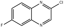 2-CHLORO-6-FLUOROQUINOXALINE Struktur