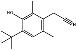 4-tert-Butyl-3-hydroxy-2,6-xylylacetonitril