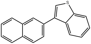 3-(2-Naphtyl)benzo[b]thiophene Struktur