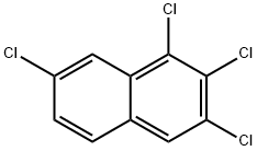 1,2,3,7-TETRACHLORONAPHTHALENE Struktur