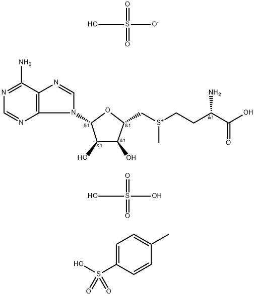 S-Adenosyl-5'-L-methionineSulfate,p-Toluenesulfonate Struktur