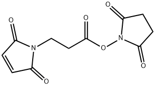 N-Succinimidyl 3-maleimidopropionate Struktur