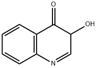 3-Hydroxyquinolin-4(3H)-one Struktur