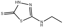 5-(ETHYLAMINO)-1,3,4-THIADIAZOLE-2-THIOL Struktur