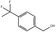 (4-(1,1-difluoroethyl)phenyl)methanol Struktur