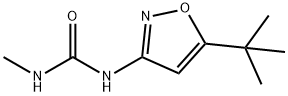 1-methyl-3-(5-tert-butyloxazol-3-yl)urea Struktur