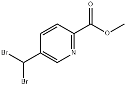 5-(ジブロモメチル)ピコリン酸メチル 化學(xué)構(gòu)造式