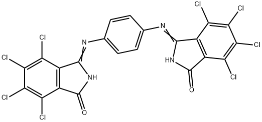 Pigment Yellow 110 Struktur