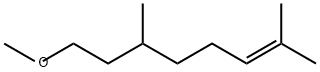 8-methoxy-2,6-dimethyloct-2-ene  Struktur