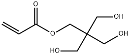 3-hydroxy-2,2-bis(hydroxymethyl)propyl acrylate Struktur