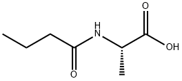 2-BUTYRYL AMINO PROPIONIC ACID Struktur