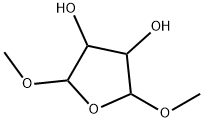 2,5-DIMETHOXYTETRAHYDROFURAN-3,4-DIOL Struktur