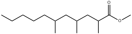 2,4,6-Trimethylundecanoic acid methyl ester Struktur