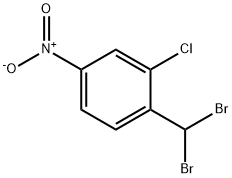 2-Chloro-1-(dibromomethyl)-4-nitrobenzene Struktur