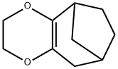 2,3,6,7,8,9-Hexahydro-5,8-methano-5H-cyclohepta-1,4-dioxin Struktur