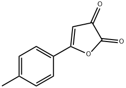 5-P-TOLYLFURAN-2,3-DIONE Struktur