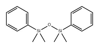 1,3-ジフェニル-1,1,3,3-テトラメチルプロパンジシロキサン 化學(xué)構(gòu)造式