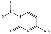 2(1H)-Pyrimidinone, 4-amino-1-nitro- (9CI) Struktur