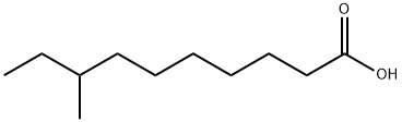 8-METHYLDECANOIC ACID Struktur