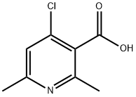 4-Chloro-2,6-dimethyl-nicotinic acid ,97% Struktur